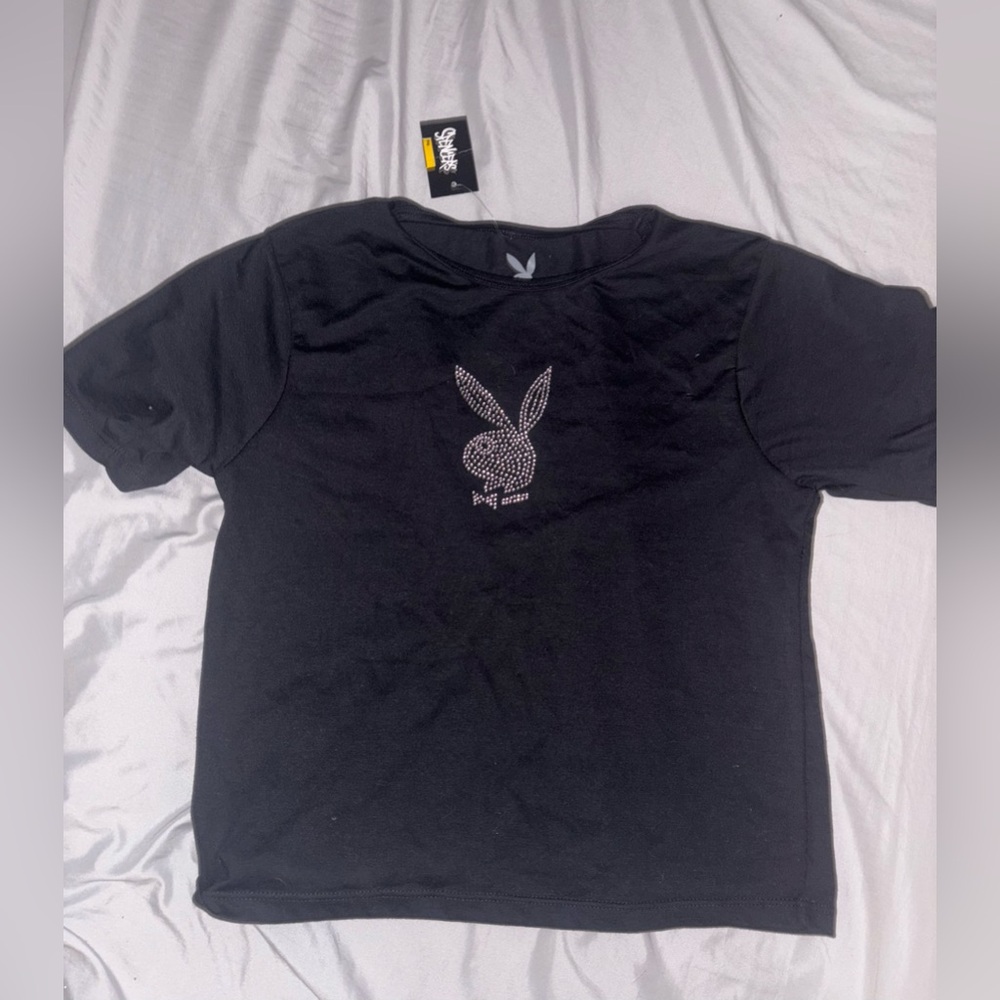NWT Playboy Bunny Crop Top